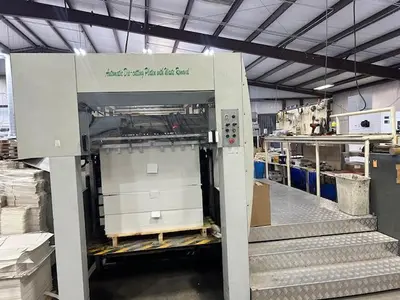 2012 DGM BC 1050 S Diie Cutter with Stripping