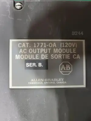 USED ALLEN-BRADLEY 1771-OA