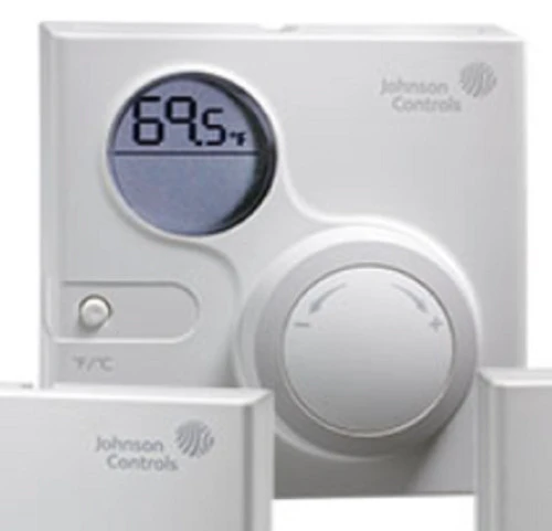 Johnson Controls NS-ATA7003-0 Network Zone Sensor, Temperature Only, 80 x 80 mm [Refurbished]