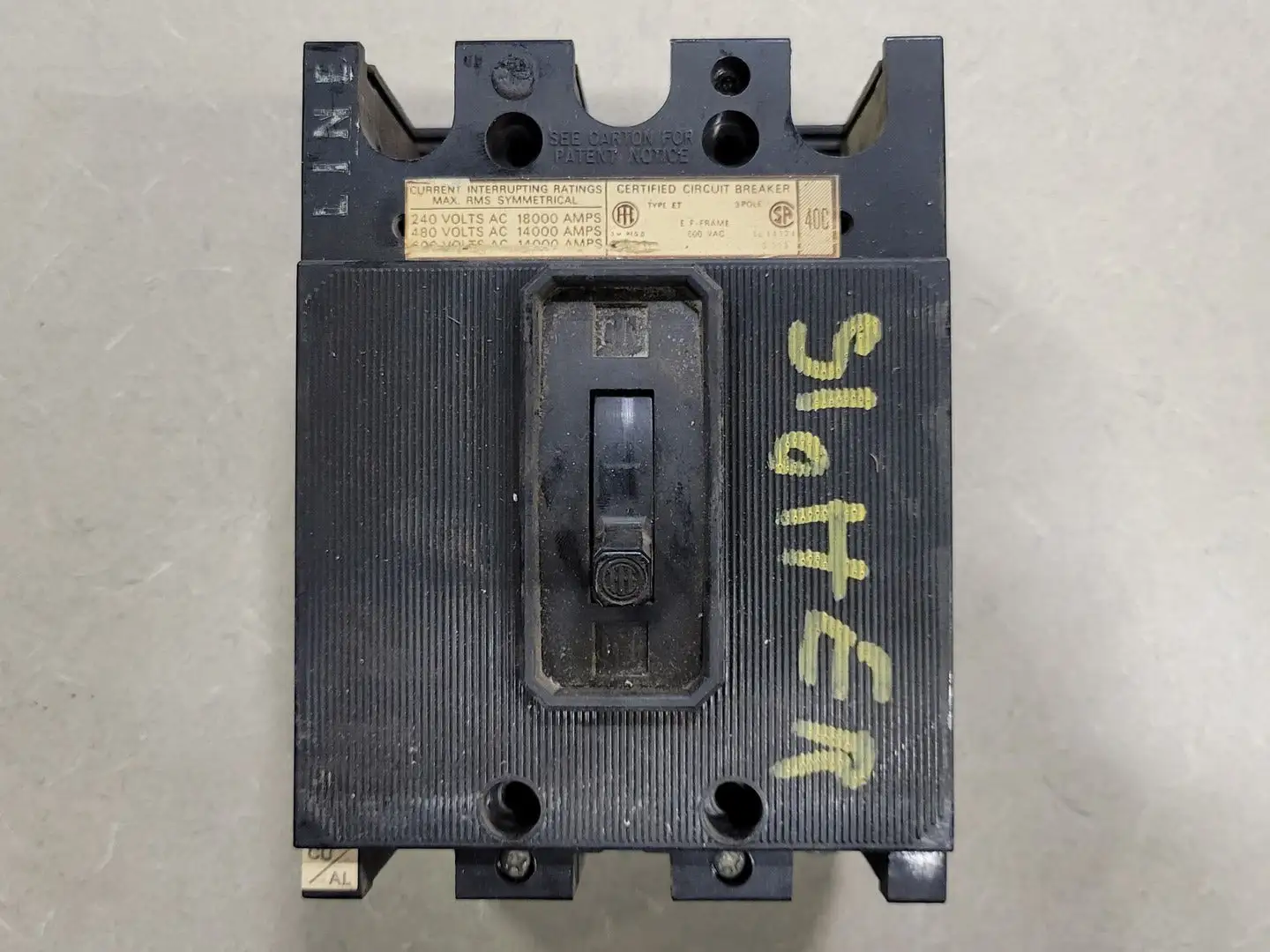 Used ITE EF3-B015 Switchgears British Columbia CA | Lenmark #242375