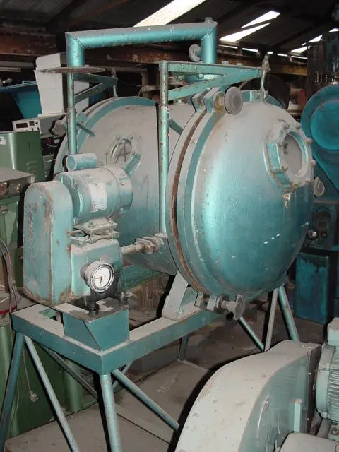 Double Drum Twin Roll Drier  Vac Chamber