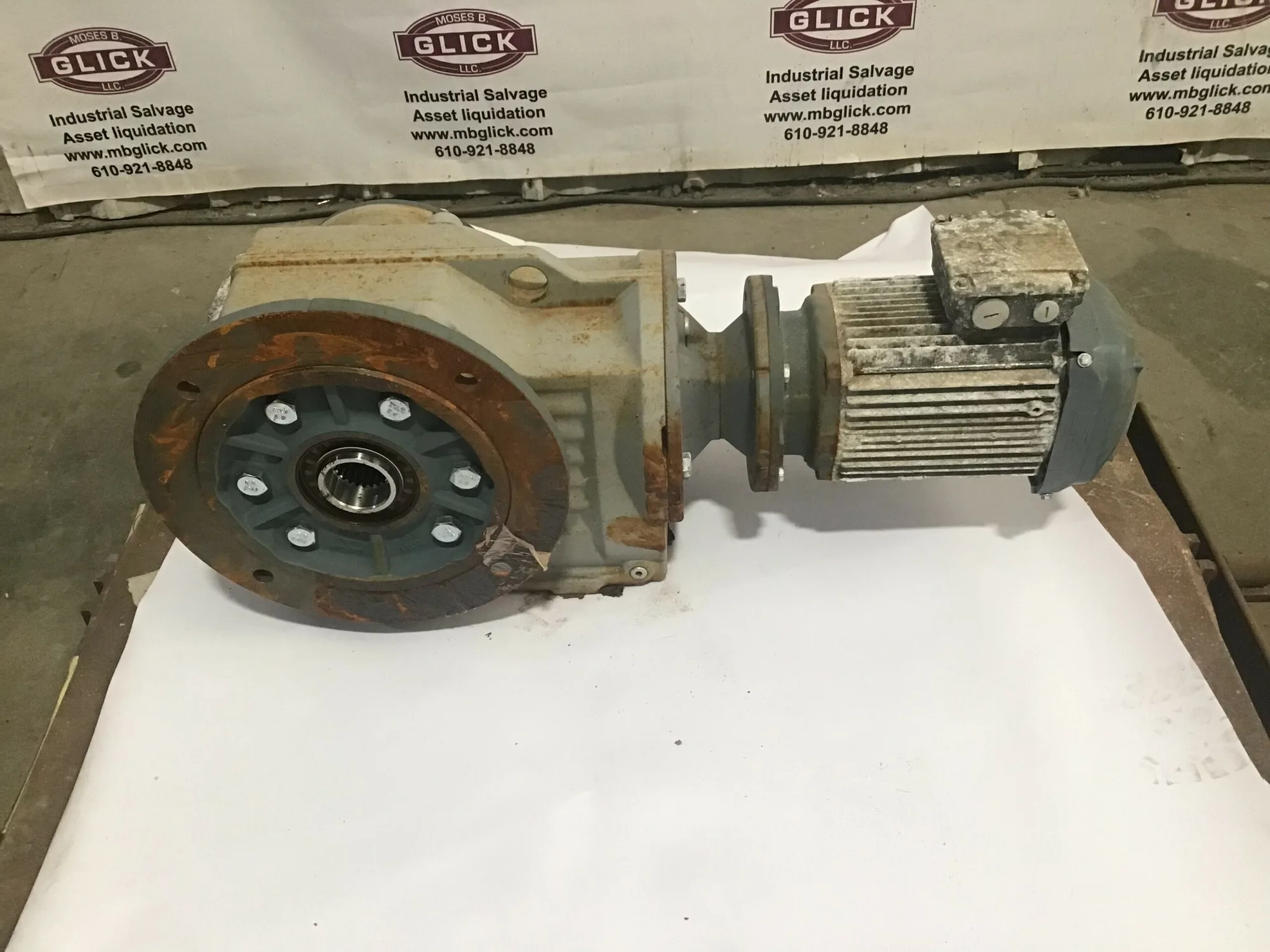 Sew-Eurodrive KF87AM90DRN90L4TF helical-bevel gear reducer Ratio: 174.19:1