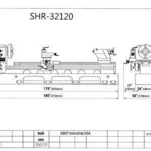 KENT USA SHR-32120 Oil Field & Hollow Spindle Lathes | New Vision Machine Tools, LLC (6)