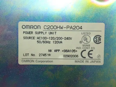 USED OMRON C200HWPA204