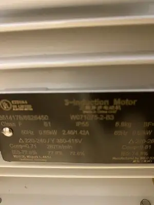 USED LEYBOLD SOGEVAC ROTARY VANE VACUUM PUMP