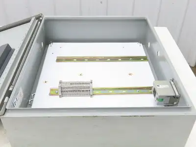 Hoffman CSD24206 Electrical Enclosure 24x20x6" w/Backplate Nema 12