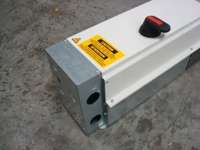 ABB 20 HP ACH401C01632+A0AE0000 AC Drive w/ Bypass and Disconnect VFD Used