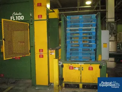 USED Columbia Columbia Palletizer, Model FL100-LR-TT-GE-9885