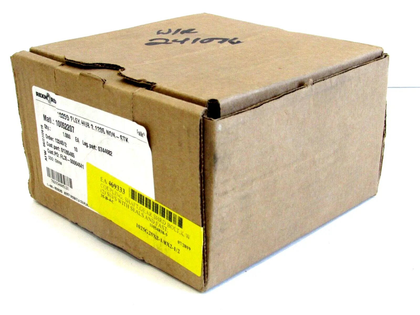 NEW REXNORD 0744682 1025G FLEX HUB 2.1235 NON-STK