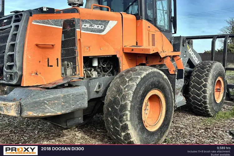 Used 2018 DOOSAN DL300 Wheel Loaders California US | Proxy Equipment #1378153
