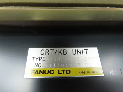 GMF Fanuc A05B-2022-C104 HMI Terminal Unit Keyboard CRT Monitor Assembly Unit