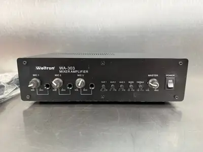 Weltron WA-303 Mixer Amplifier WA303 (10.5.3)