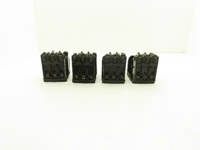 Allen Bradley 500-B0DX21 Motor Starter Series B 10Hp 27A 3P 120V Coil Lot of 4