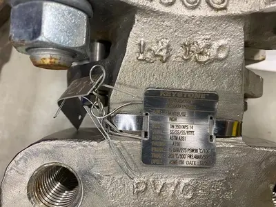 USED KEYSTONE EMERSON, MCCAVITY 2" & 12"