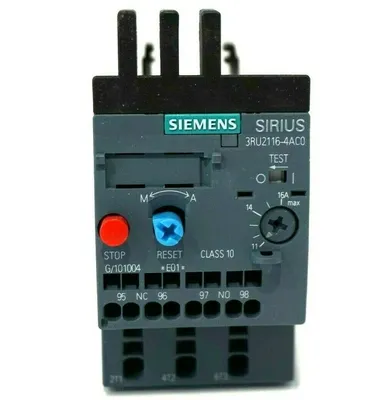 NEW SIEMENS 3RU2116-4AC0 OVERLOAD RELAY 3RU21164AC0