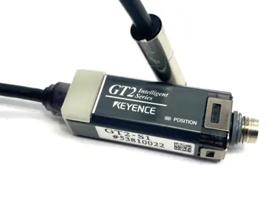 USED KEYENCE DIGITAL CONTACT SENSOR HEAD, SHORT-RANGE PENCIL TYPE