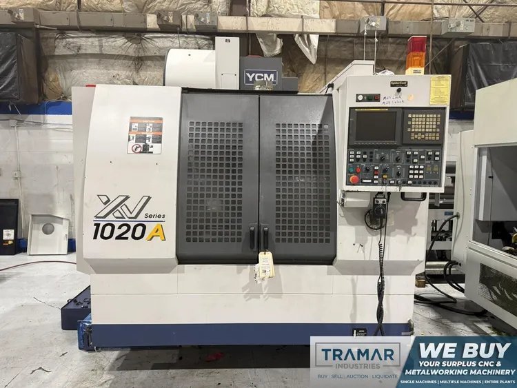 Used 2005 YCM XV-1020A Vertical Machining Centers Michigan US | Tramar Industries #1540108