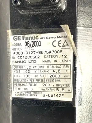 USED GE FANUC 721-10-G, 72110G