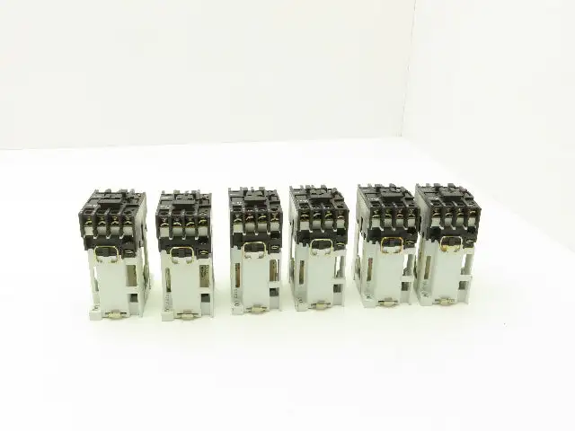 Sprecher + Schuh Motor Starter Contactor 24V Coil 460V 5Hp 25A 3ph Lot Of 6