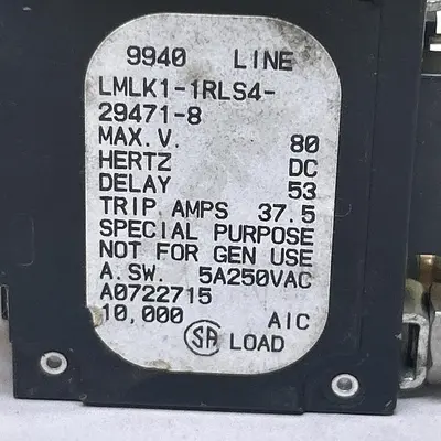 Used AIRPAX LMLK1-1RLS4-29471-8 Miscellaneous Equipment (Electrical & Power) | Surplus Asset Holdings #1189327