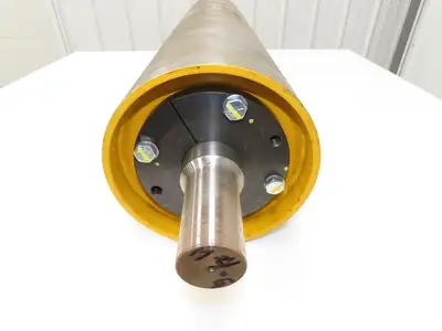 Hytrol 914.24370T Belt Conveyor Take-Up Pulley 8-5/8"x 37"BW 1-15/16"Shaft XT35
