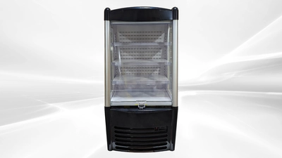 171-0296 29" Open Air Self Contained Vertical Cooler Case