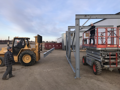 Sellick 8000 Lbs Rough Terrain Forklift