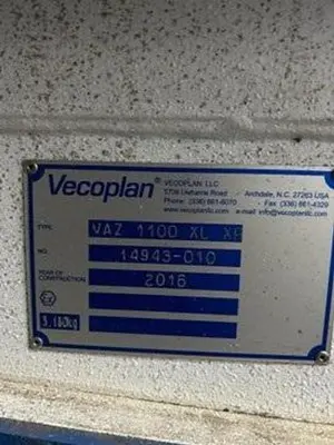 USED 2016 VECOPLAN VAZ-1100XL-XP