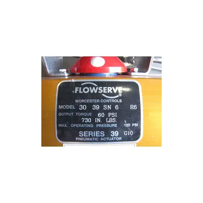 FLOWSERVE DURCO 1" TEFLON LINED PLUG VALVE - T4E1