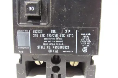 NEW WESTINGHOUSE EB2030 CIRCUIT BREAKER