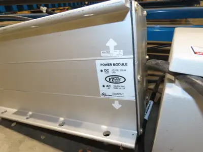 Hytrol 58"W x 15'L Pallet Conveyor 2.5"Roller 51.5"BF 3PH EZ-Logic Zones 30FPM