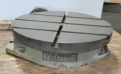 USED TROYKE BL-18 ROTARY TABLE