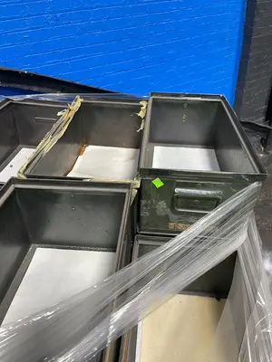 20” X 10” X 8” Metal Storage Bins
