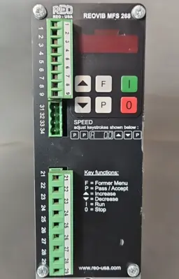 REO Elektronik REOVIB MFS 168 Variable Frequency Controller (BIN2.2.2)