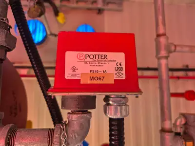 Containerized Foam Fire Suppression System w/ Deluge Valve, Potter Controls & Piping Manifold