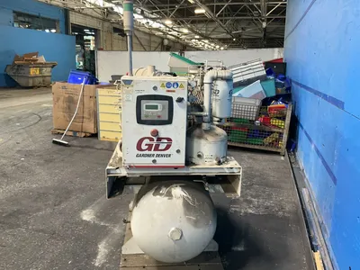 Used 2013 GARDNER DENVER EBE99Q Rotary Screw & Sliding Vane Air Compressors Ohio US | HGR 24 #1296825