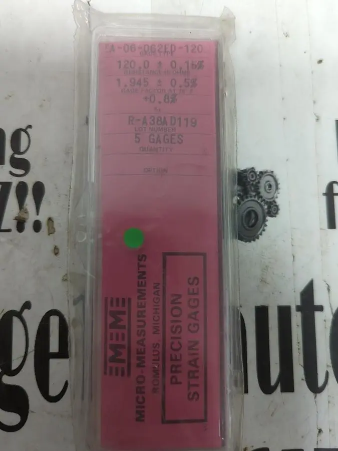 New | in-Stock MICRO-MEASUREMENTS EA-06-06ED-120 Transducers | Surplus Asset Holdings #1226612