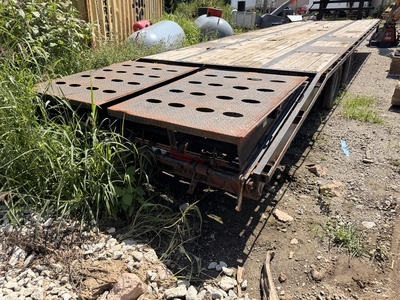 Used 2019 ELITE GOOSENECK DOVETAIL 32' Deckover Trailers Indiana US | Miedema Asset Management Group #1437044