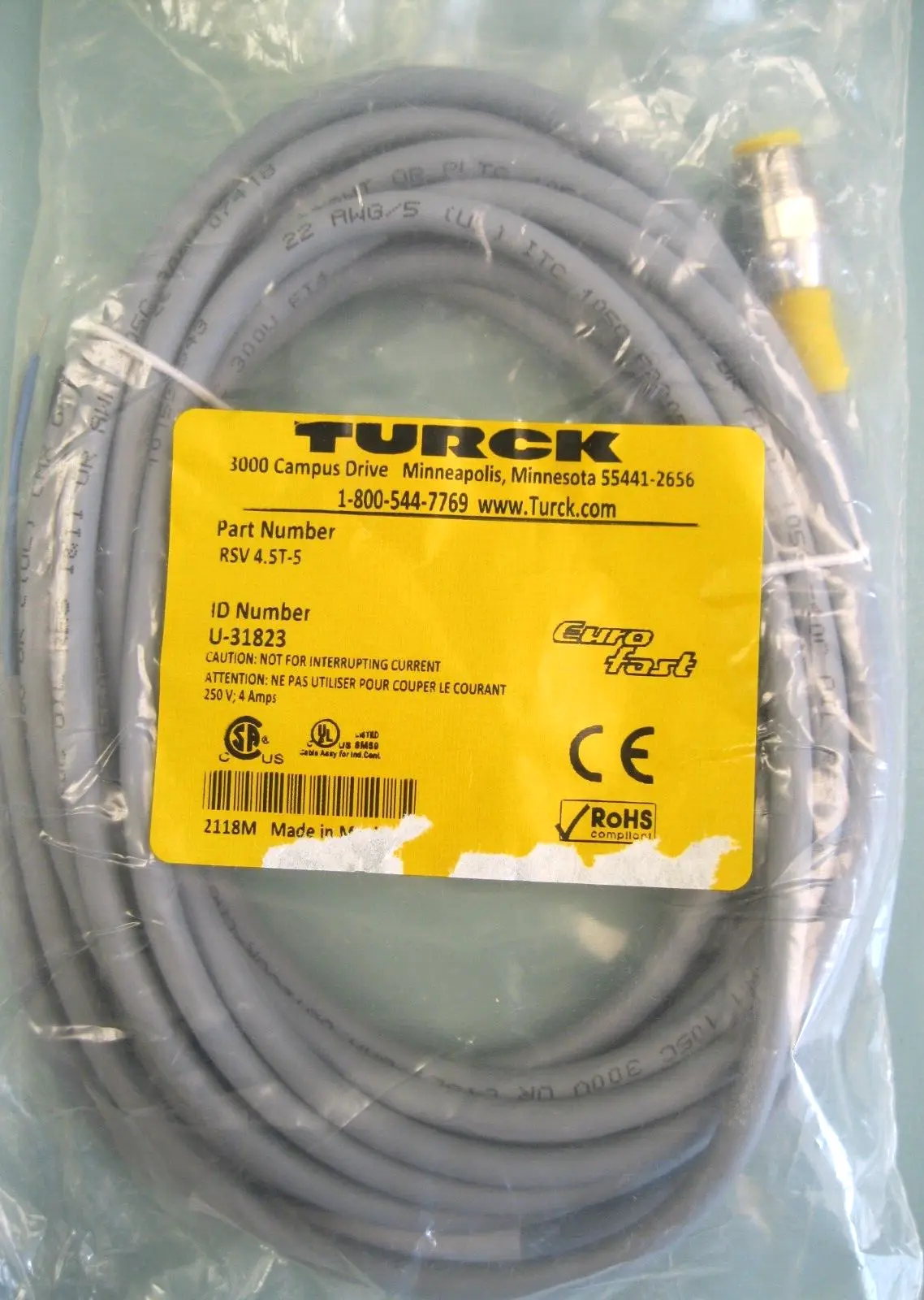 NEW Turck U-31823