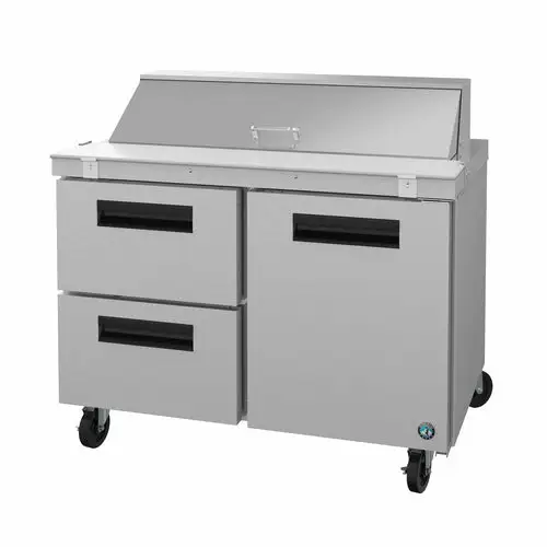 Hoshizaki SR48B-12D2 48" Steelheart Sandwich/Salad Prep Table w/ Refrigerated Base, 115v