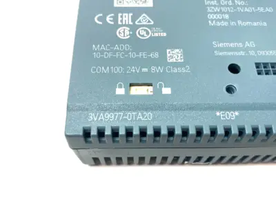 USED SIEMENS SENTRON COM100 BREAKER DATA SERVER MODULE