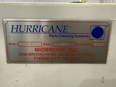 MIDBROOK 24" Cyclone WRHBO Pass-Thru Washer | Benchmark Machine Tools (2)