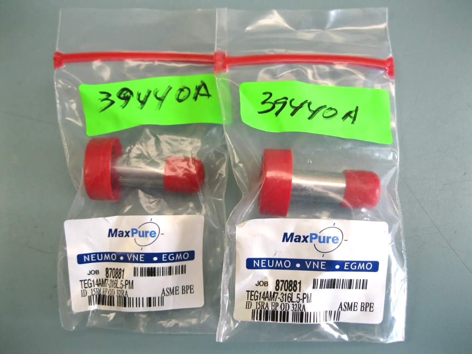 NEW MaxPure TEG14AM7-316L.5-PM