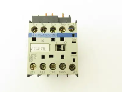 Telemecanique LP1K 0610 BD Contactor Starter Block 20A 600V 3PH 1NO Lot of 8