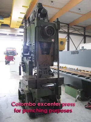 USED MGM + COLOMBO ROLL FORMING PUNCH LINE