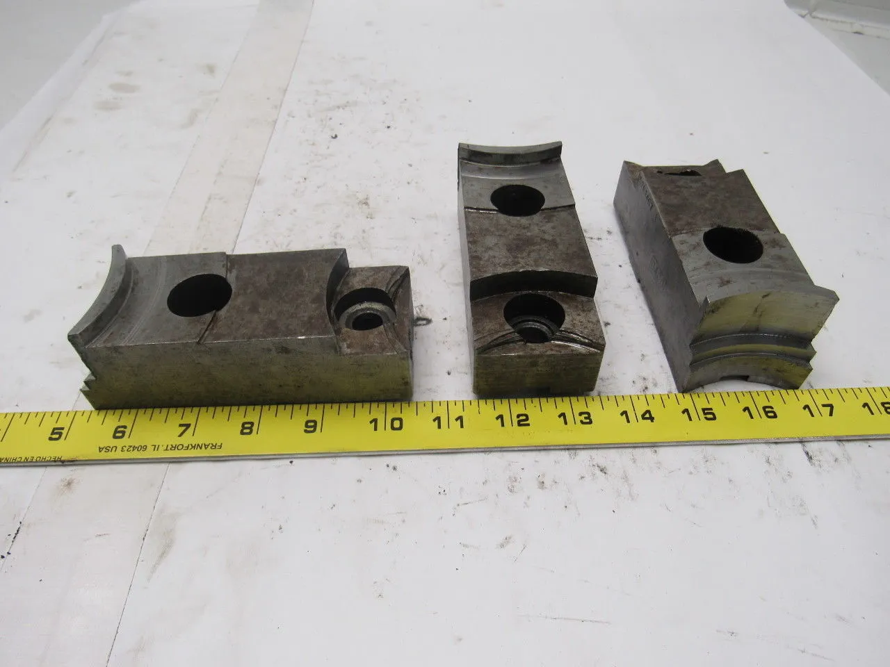 Daco 05-201467 Lathe Chuck Top Jaws 5-3/16" X 1-7/8" X 2-1/2" Lot Of 3