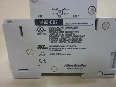 USED ALLEN BRADLEY 1492-CB2/H050 SER C