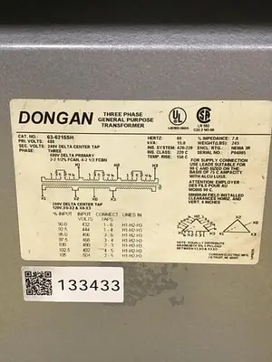 USED DONGAN 63-6215SH