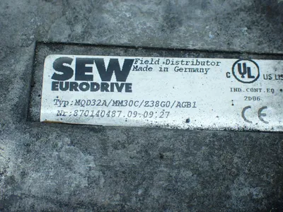 Used SEW EURODRIVE MQD32A/MM30C/Z38G0/AGB1 PLC Input & Output Ohio US | HGR 24 #838781