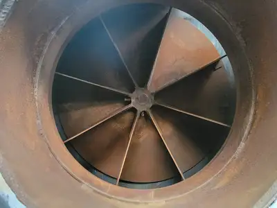 Fan Blower Housing w/ fan blades 25 hp est.